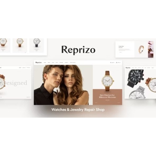 Reprizo – Takı ve Saat Mağazası WordPress Teması