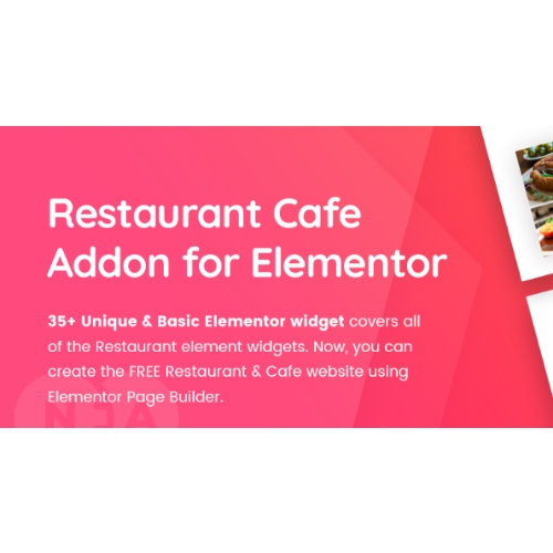 Elementor için Restoran ve Kafe Eklentisi