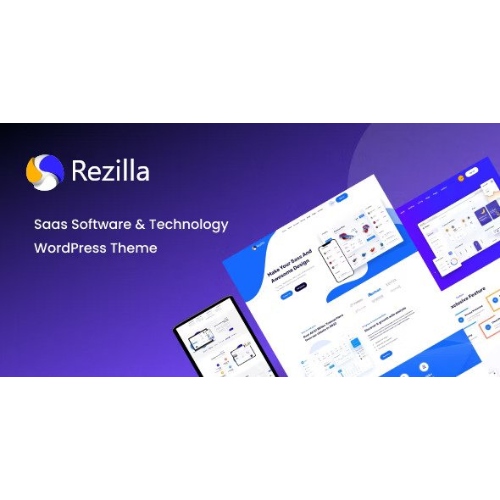 Rezilla – SaaS Yazılım ve Teknoloji WordPress Teması