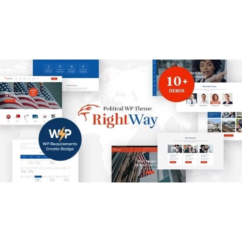 Doğru Yol | Seçim Kampanyası ve Siyasi Aday WordPress Teması