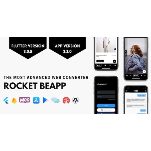 Rocket BeApp – Flutter Web Dönüştürücü