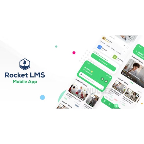 Rocket LMS Flutter Mobil Uygulaması – Android ve iOS için Öğrenme Yönetim Sistemi