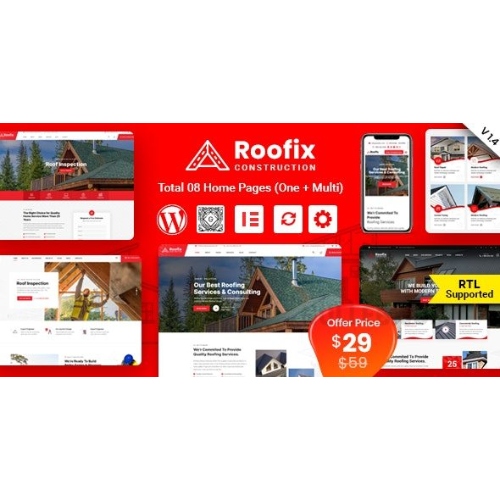Roofix – Çatı Hizmetleri WordPress Teması