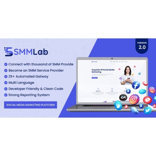 SMMLab – Sosyal Medya Pazarlama SMM Platformu