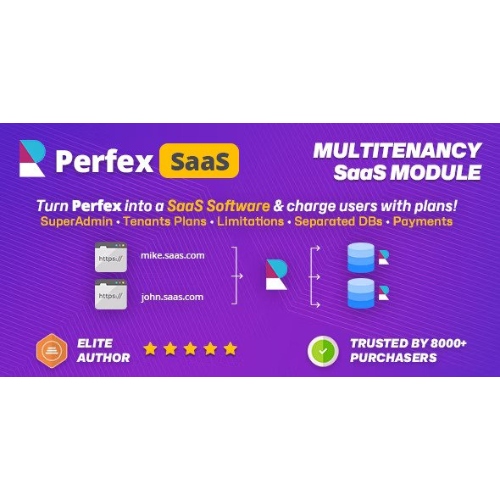 Perfex CRM için SaaS modülü – Çoklu kiracılık desteği