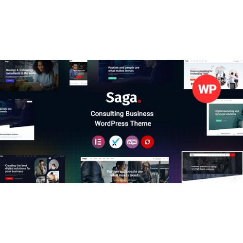 Saga – İşletme Danışmanlığı WordPress Teması