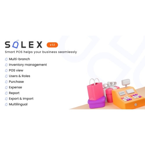 SaleX – Envanter Yönetimine Sahip POS