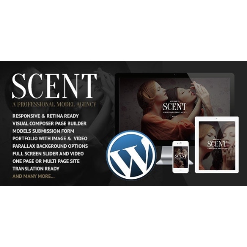 Scent – ​​Model Ajansı WordPress Teması