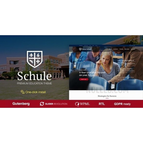 Schule – LMS ile Okul ve Eğitim WordPress Teması