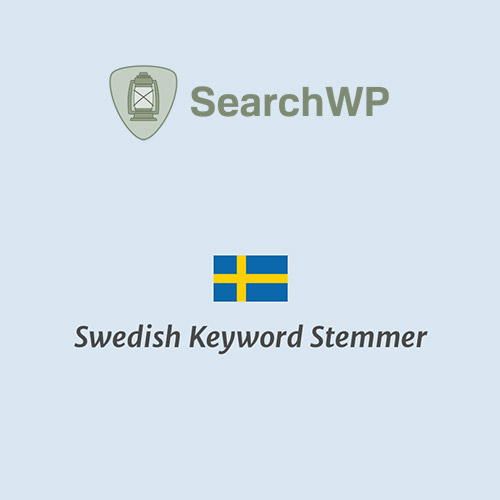 SearchWP İsveççe Anahtar Kelime Stemmer
