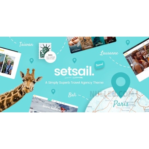 SetSail – Seyahat Acentası Teması