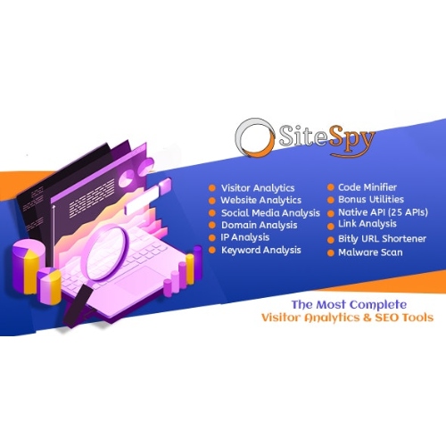 SiteSpy – En Eksiksiz Ziyaretçi Analizi ve SEO Araçları