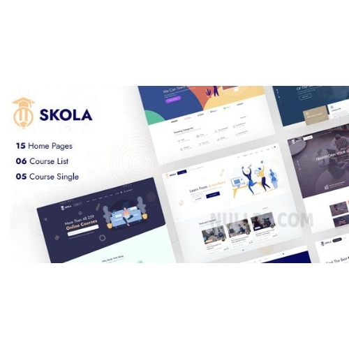 Skola – LMS Çevrimiçi Kursları WordPress Teması