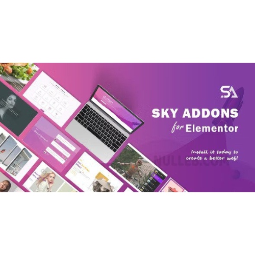 Sky Eklentileri – Elementor Sayfa Oluşturucu WordPress Eklentisi için