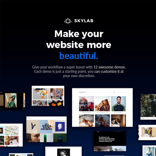 Skylab – Portföy / Fotoğrafçılık WordPress Teması