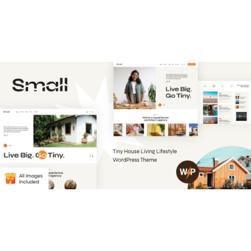 Küçük – Tiny House Living Yaşam Tarzı WordPress Teması