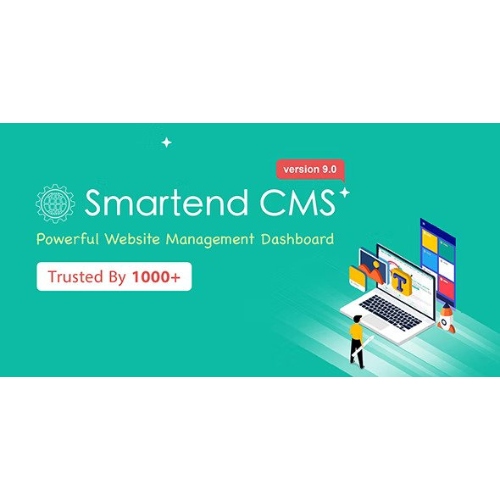 SmartEnd CMS – Ön Uç ve Restful API'li Laravel Yönetici Kontrol Paneli