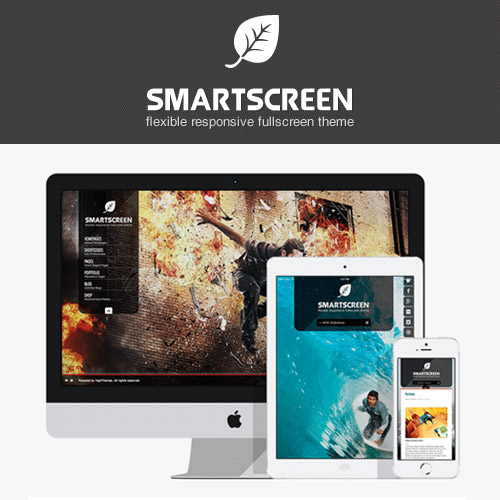 SmartScreen tam ekrana duyarlı WordPress teması SmartScreen tam ekrana duyarlı WordPress teması - Görsel 1