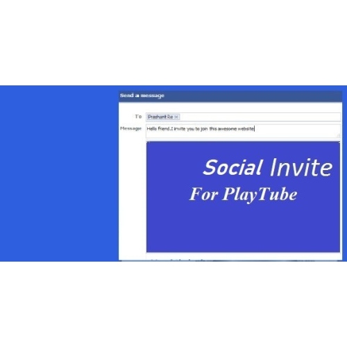 Playtube İçin Sosyal Davet