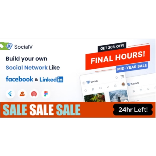 SocialV – BuddyPress (WordPress) Arka Uçlu Sosyal Ağ Flutter Uygulaması
