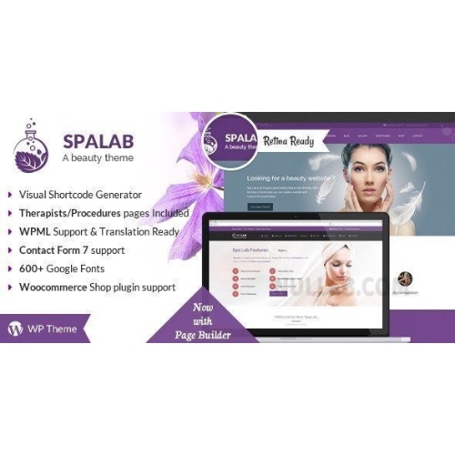 Spa Laboratuvarı | Güzellik Salonu WordPress Teması