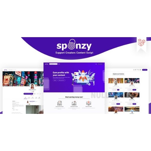 Sponzy – İçerik Oluşturucularını Destekleyin İçerik Komut Dosyası