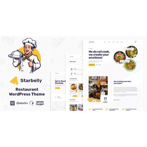 Starbelly – Restoran ve Kafe WordPress Teması