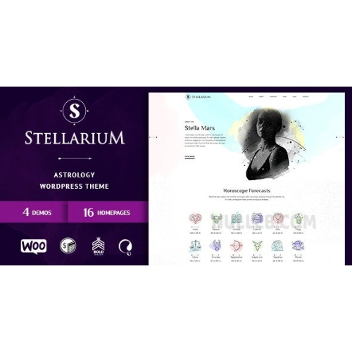 Stellarium – Burç ve Astroloji WordPress Teması Stellarium – Burç ve Astroloji WordPress Teması - Görsel 1