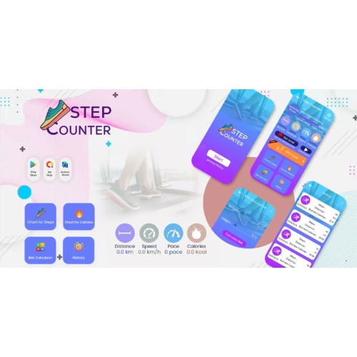 Adım Sayacı – Pedometre – Android Adım Sayacı – Pedometre – Android - Görsel 1