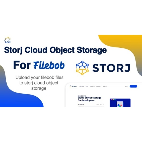 Filebob İçin Storj Bulut Nesne Depolama Eklentisi