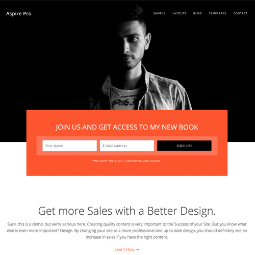 StudioPress Aspire Pro Genesis WordPress Teması