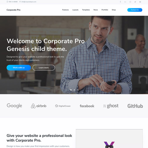 StudioPress Kurumsal Pro Genesis WordPress Teması