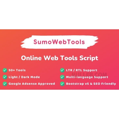 SumoWebTools – Çevrimiçi Web Araçları Komut Dosyası