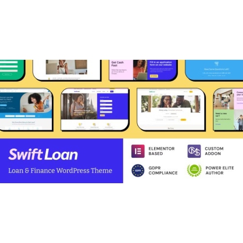 Swift Kredi – Maaş Günü ve Bankacılık Finans WordPress Teması