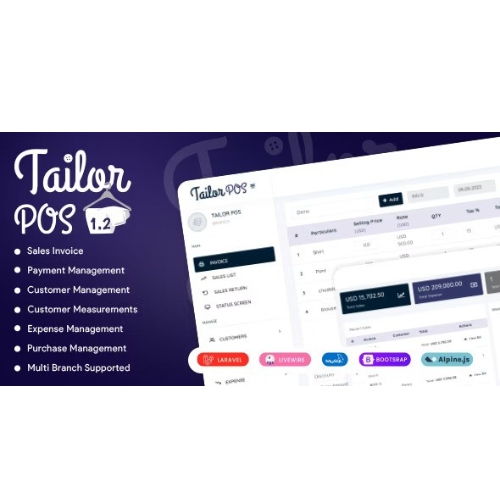 TailorPos – Pos ve Sipariş Yönetim Sistemi