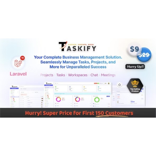 Taskify – Proje Yönetimi – Görev Yönetimi ve Verimlilik Aracı
