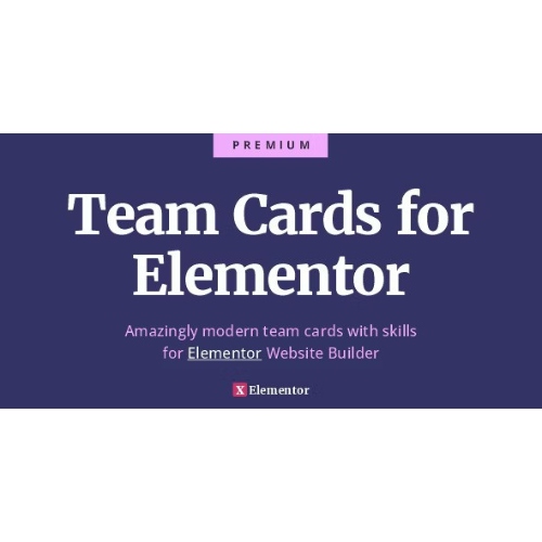Elementor için Takım Kartları – Ultimate Team ve Beceri Widget Kartları