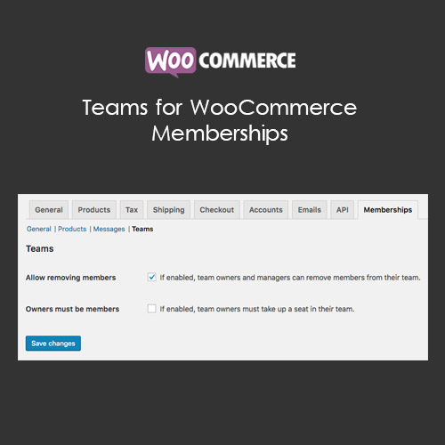 WooCommerce Üyelikleri için Ekipler