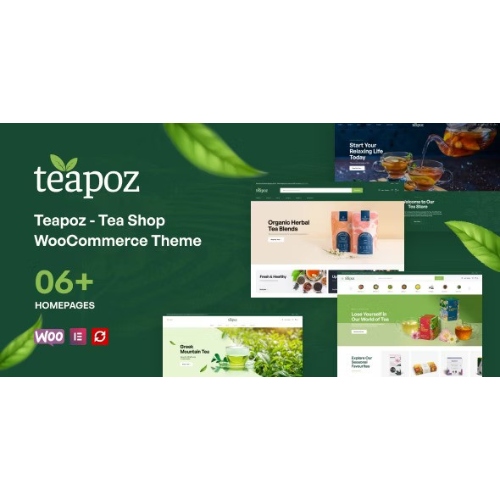 Teapoz – Çay Dükkanı WooCommerce Teması