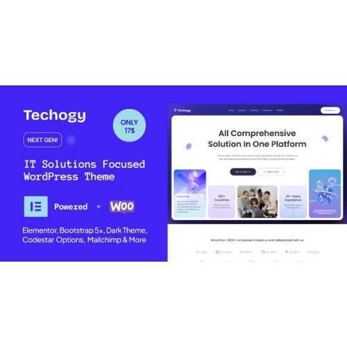 Techogy – BT Çözümleri ve Hizmetleri WordPress Teması