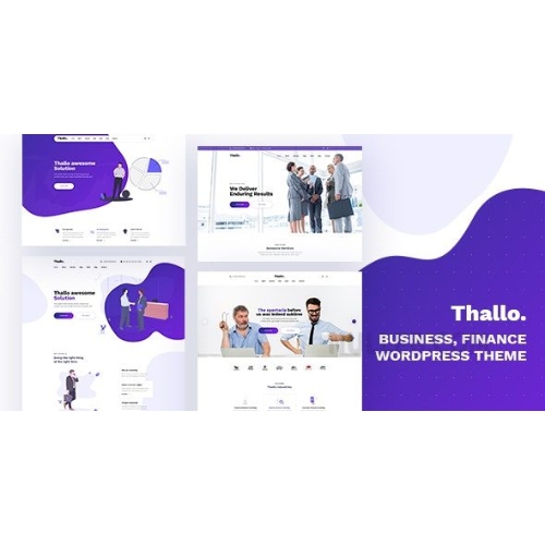 Thallo – Danışmanlık ve Finans WordPress Teması