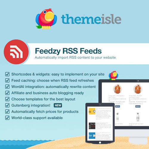 ThemeIsle Feedzy RSS Beslemeleri Premium