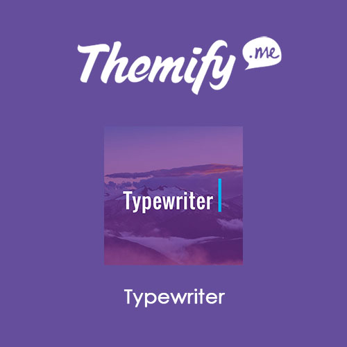 Themify Builder Daktilo Eklentisi