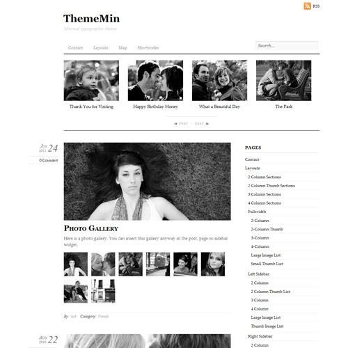 Thememin WordPress Teması Thememin WordPress Teması - Görsel 1