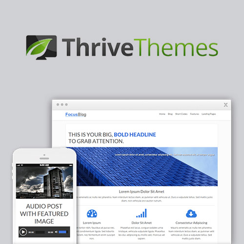Thrive Temaları Focusblog WordPress Teması