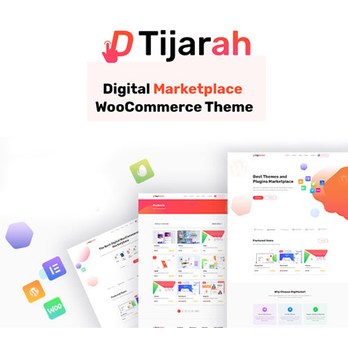 Tijarah – Dijital Pazar Yeri WooCommerce Teması
