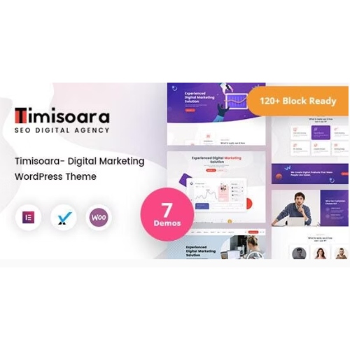Timisoara – Dijital Pazarlama WordPress Teması + RTL