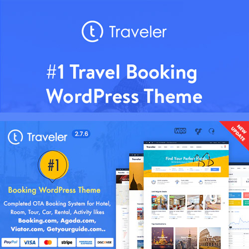 Seyahat Rezervasyonu WordPress Teması