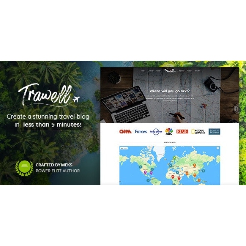 Trawell – Seyahat Blogu WordPress Teması