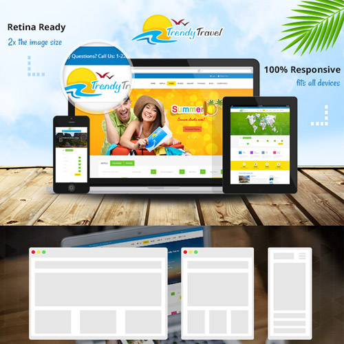 Trendy Travel – Tur, Seyahat ve Seyahat Acentası Teması